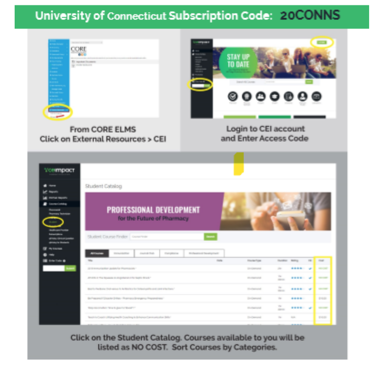 Online Tool Tutorials | UConn School of Pharmacy